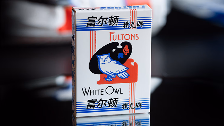 FULTON'S WHITE OWL PLAYING CARDS magic trick