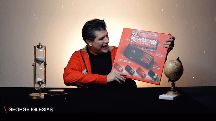 MAGIC BOX Orange Medium by George Iglesias and Twister Magic magic trick