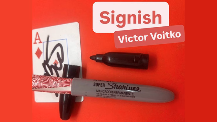 Signish by Victor Voitko (Red) - magic trick