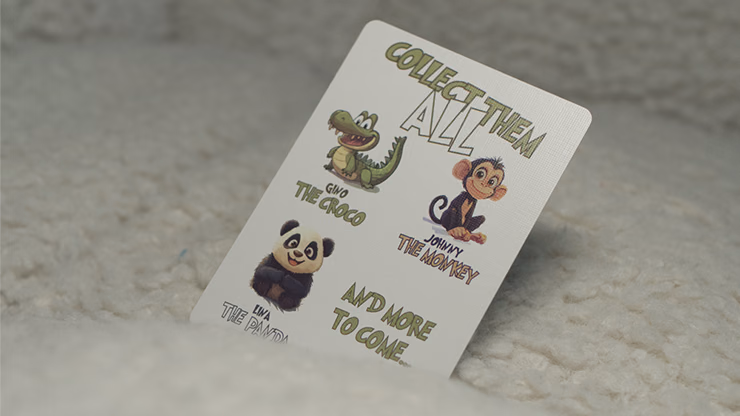 Bicycle Gino the Croco Playing Cards - magic trick