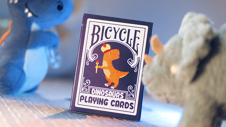 Bicycle Dinosaurs Playing Cards - magic trick