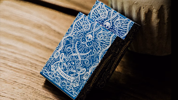 Seafarers: Mediterraneo Blue Edition Playing Cards by Joker and the Thief - magic trick