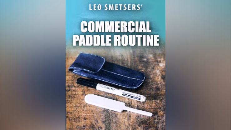 Leo Smetsers' Commercial Paddle Routine - magic trick