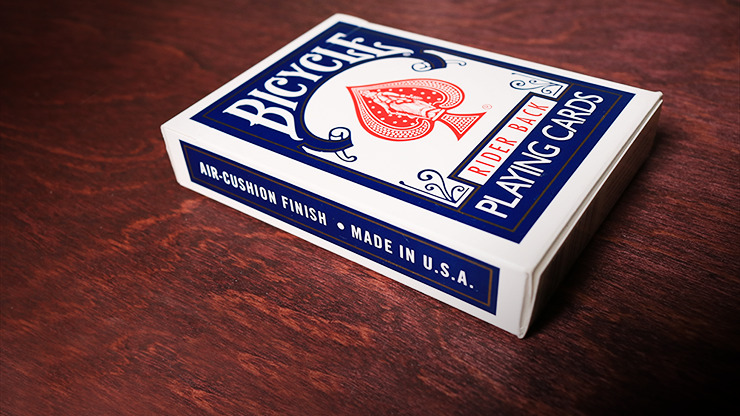 Bicycle Playing Cards Poker (Blue) by US Playing Card Co - Image 2