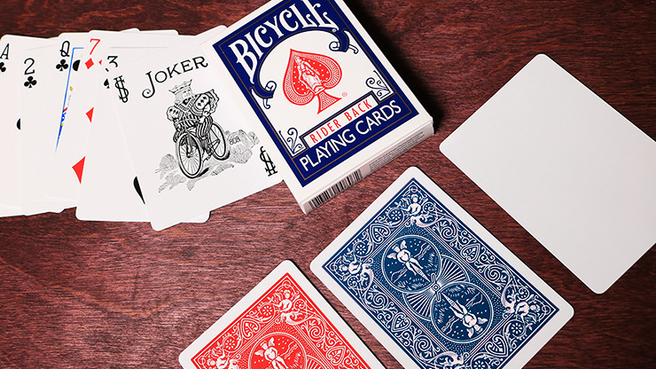 Bicycle Playing Cards Poker (Blue) by US Playing Card Co - Image 3
