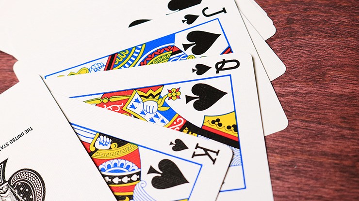 Bicycle Playing Cards Poker (Blue) by US Playing Card Co - Image 4