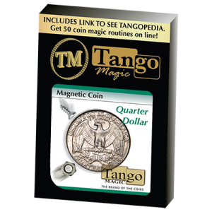 Magnetic Coin D0026(Quarter Dollar) by Tango