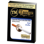 Cigarette Through Half Dollar (One Sided) (D0014)by Tango