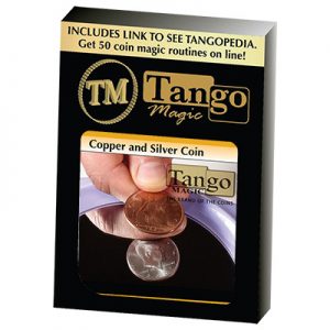 Copper Silver Coin (Half Dollar/English Penny) (D0060) by Tango