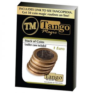 Stack of Coins (1 Euro) by Tango Magic (E0052)