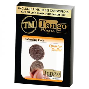 Balancing Coin (Quarter Dollar)(D0066) by Tango Magic