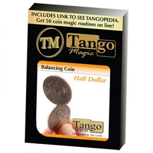 Balancing Coin (Half Dollar) by Tango Magic (D0067)