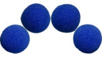 1.5 inch Super Soft Sponge Balls (Blue) Pack of 4 from Magic by Gosh