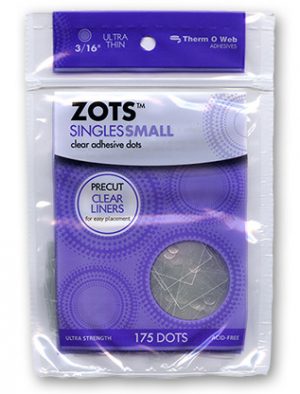 Sticky Dots Small (175 dots- 3/16 inch diameter) Bag of Singles