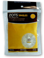 Sticky Dots 3D (125 dots 1/2" diameter) Bag of Singles