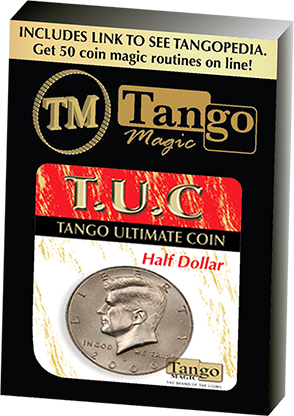 Tango Ultimate Coin (T.U.C)(D0108) Half dollar with instructional video by Tango