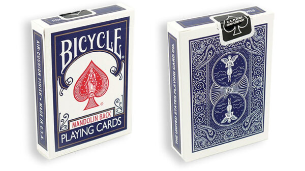 Bicycle Playing Cards 809 Mandolin Blue by USPCC