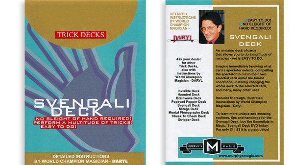 Svengali Deck Mandolin Bicycle (Blue)