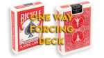 Assorted Mandolin Red One Way Forcing Deck (assorted values)