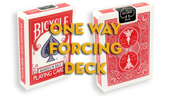 Assorted Mandolin Red One Way Forcing Deck (assorted values)