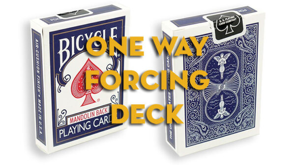 Assorted Mandolin Blue One Way Forcing Deck (assorted values)