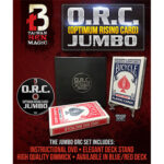 O.R.C.(Optimum Rising Card) Jumbo Red by Taiwan Ben