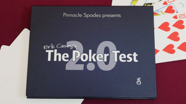 Poker Test 2.0 (Gimmick and Online Instructions) by Erik Casey