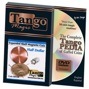 Expanded Shell Half Dollar Magnetic (D0159) by Tango