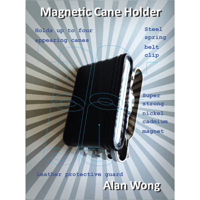Magnetic Cane holder by Alan Wong
