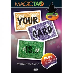 Your Card Is by Grant Maidment and Magic Tao - DVD