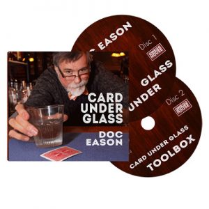Doc Eason Card Under Glass (2 DVD set) by Kozmomagic - DVD