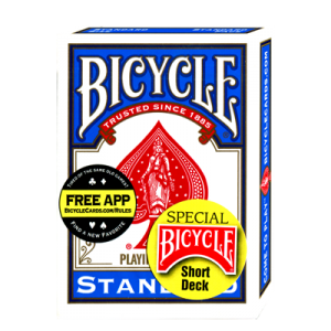 Bicycle Short Deck (Blue) by US Playing Card Co.