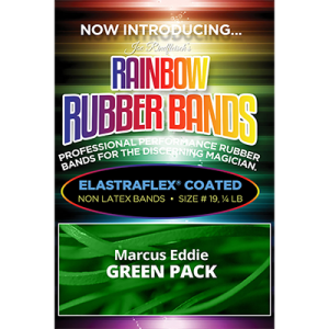 Joe Rindfleisch's Rainbow Rubber Bands (Marcus Eddie - Green Pack ) by Joe Rindfleisch