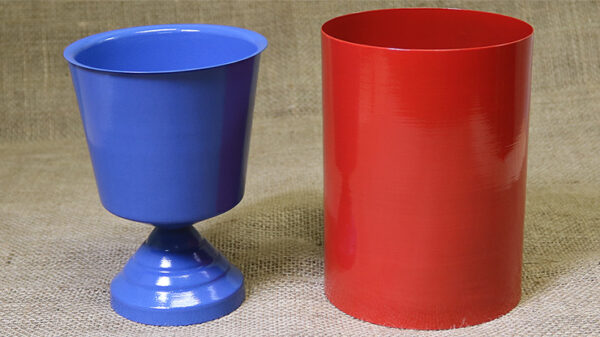 Aqua Change Vase (Aluminum) by Mr. Magic