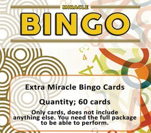 Extra Cards (60 cards) for Miracle Bingo by Doruk Ulgen