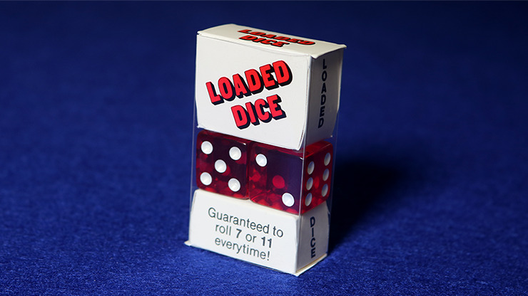 Loaded Dice (Acrylic, Red) s
