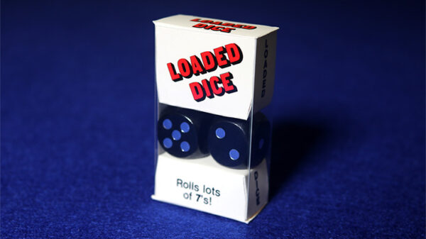 Loaded Dice (Weighted, Wood, Black) s