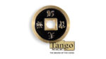 Dollar Size Chinese Coin (Black and Red) by Tango (CH037)
