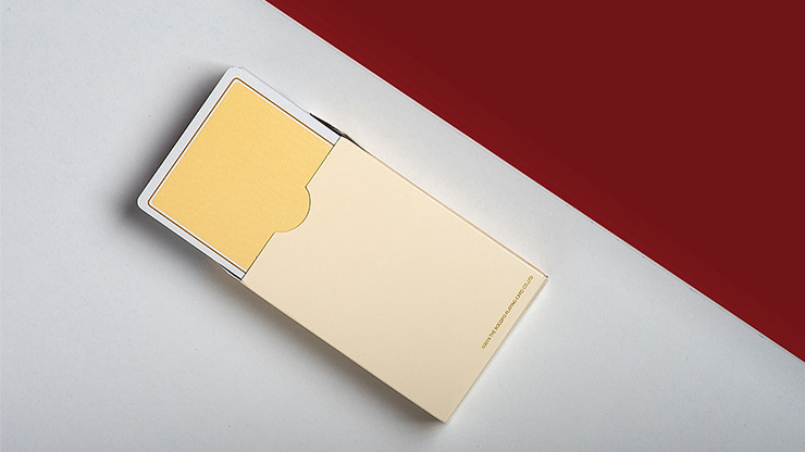 Magic Notebook Deck - Limited Edition (Champagne) by The Bocopo Playing Card Company - Image 3