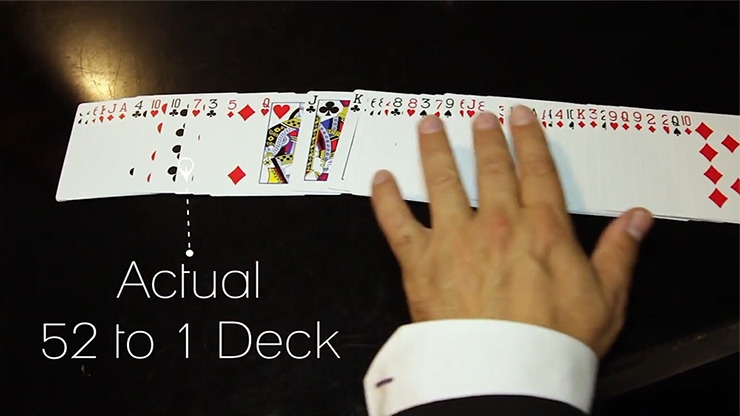 The 52 to 1 Deck Red by Wayne Fox and David Penn