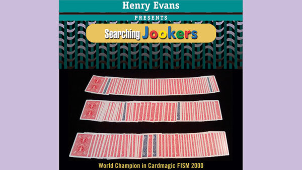 Searching Jookers (DVD and Blue Gimmicks) by Henry Evans