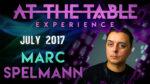 At The Table Live Lecture Marc Spelmann July 19th 2017 video DOWNLOAD