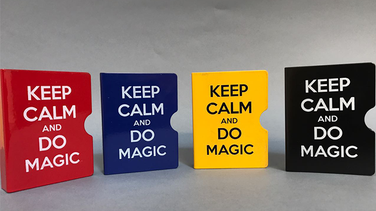 Keep Calm and Do Magic Card Guard (Black) by Bazar de Magia
