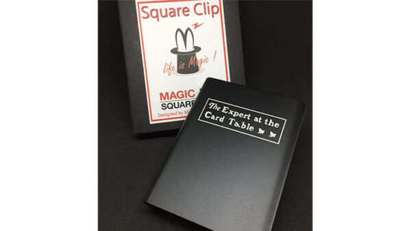 Expert At The Card Table Card Clip (Black) by Magic Square