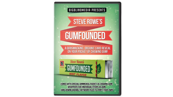 GUMFOUNDED (Online Instructions and Gimmick) by Steve Rowe
