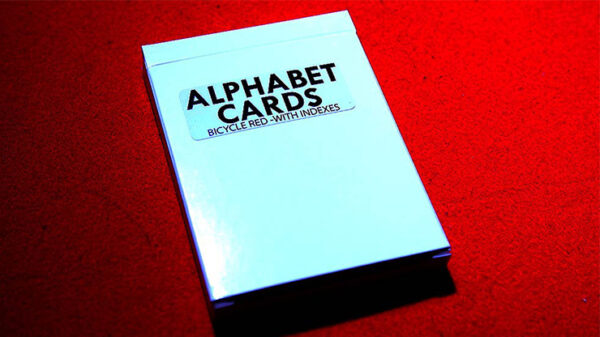 Alphabet Playing Cards Bicycle With Indexes by PrintByMagic