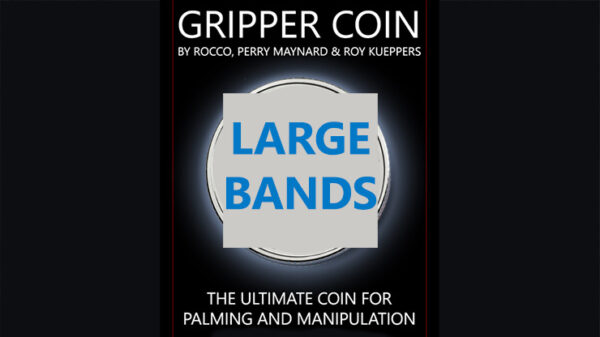 Gripper Coin Bands (Large) by Rocco Silano