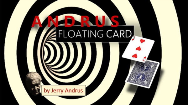 Andrus Floating Card Blue by Jerry Andrus