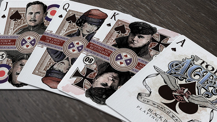 Top Aces of WWI V2 (Standard Edition) Playing Cards - Image 5