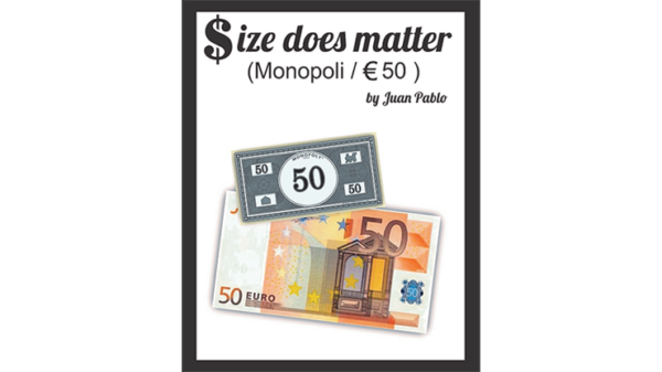 Size Does Matter MONOPOLY EURO by Juan Pablo Magic